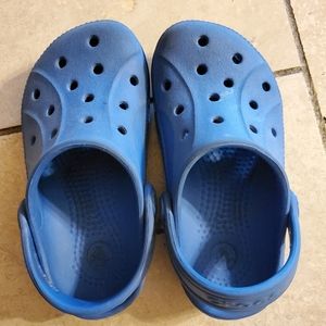 Blue Toddler Crocs